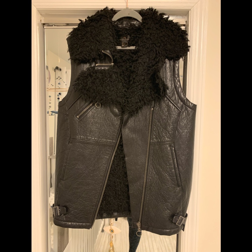 H&M Autumn Collection Leather vest